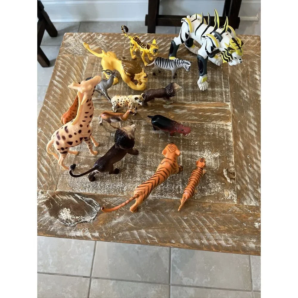 Vintage Lot of 14‎ Jungle Wild Animals.